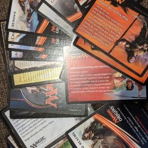 30 unplayable art/marketing magic the gathering cards